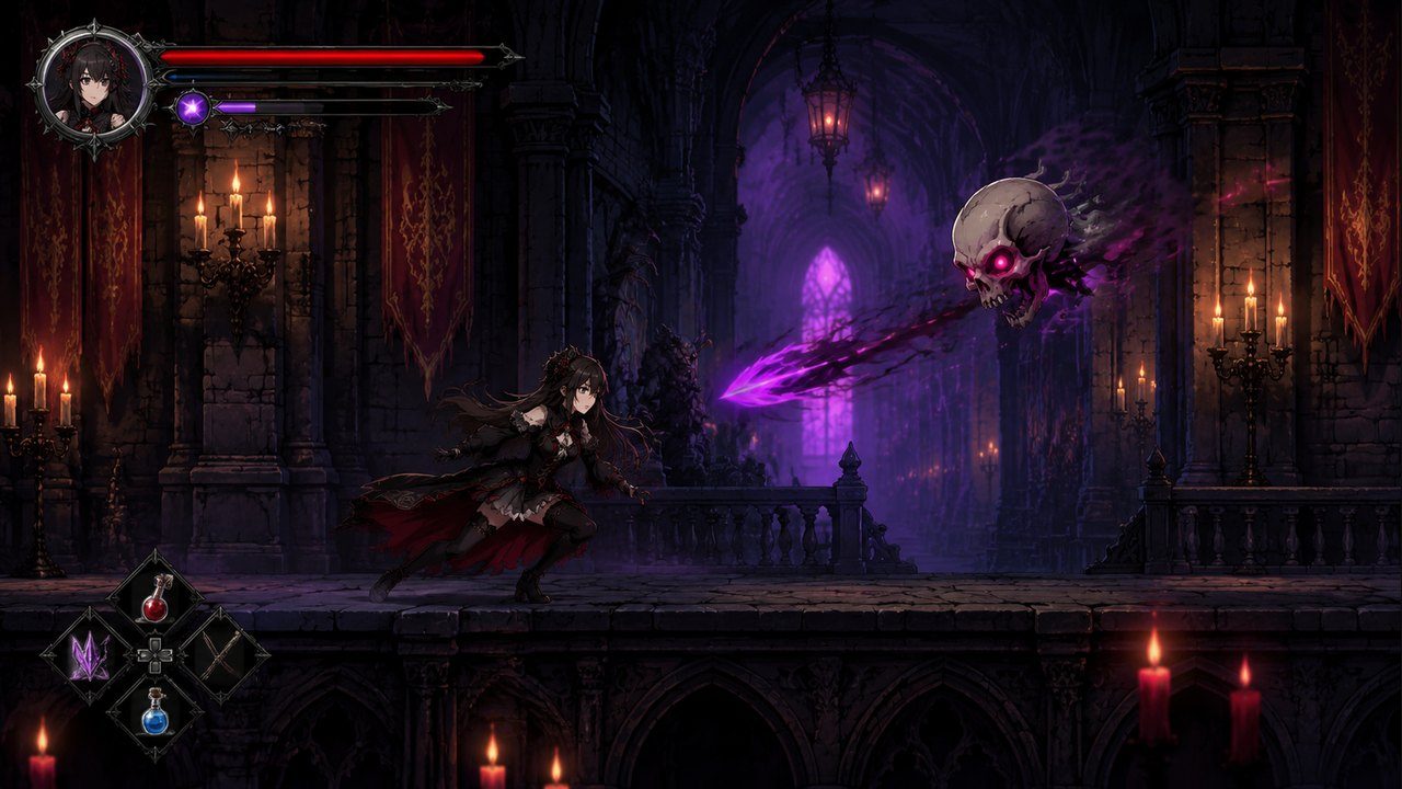 哥特少女勇闯恶魔城2 城堡探索 详情图 7