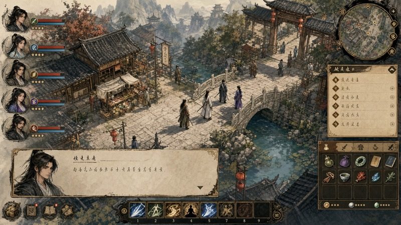金庸群侠传5爱与死仙狐MOD六周年 探索场景 资料图 7