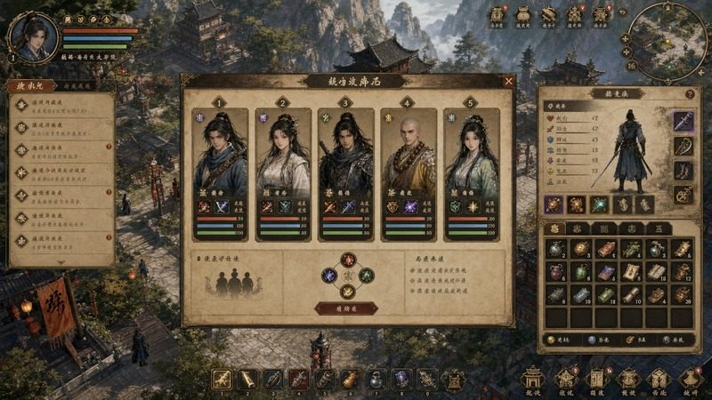 金庸群侠传5爱与死仙狐MOD六周年 地图探索 页面配图 4